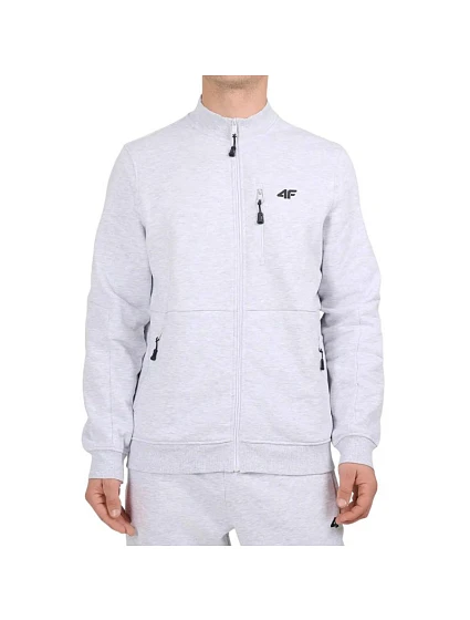 Pánska mikina 4F M2547 cool light grey melange 4FWMM00TSWSM2547 27M pánska Pánska mikina 4F M2547 cool light grey melange 4FWMM00TSWSM2547 27M pánska