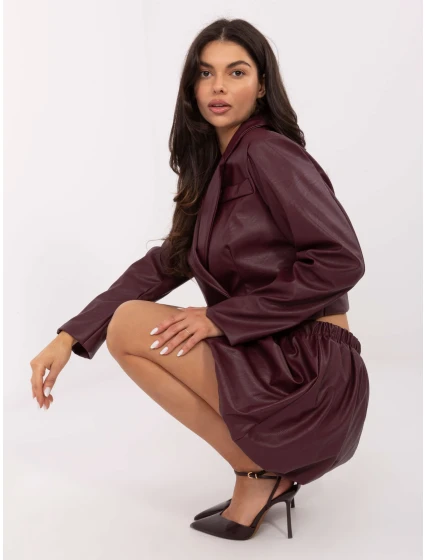 Spódnica IT SD model 21749928 bordowy - FPrice