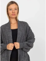 Dámsky sveter LC SW 8032 tmavo šedý