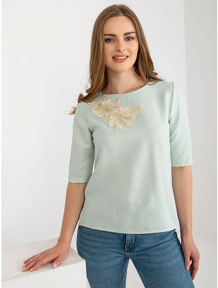 Bluzka LK BZ model 18604942 mietowy - FPrice