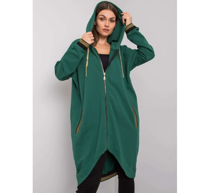 Mikina RV BL 6791.48 tmavozelená