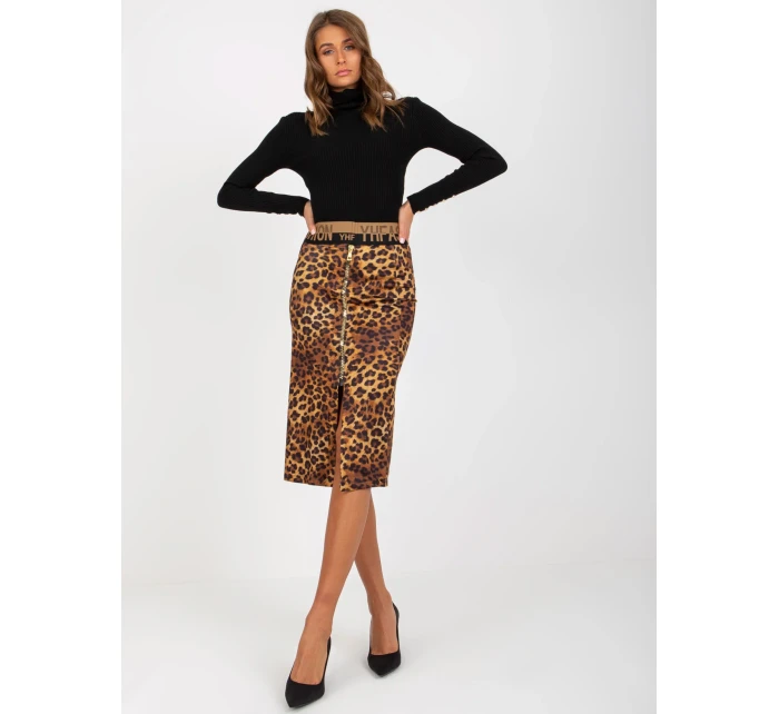 Sukně VI SD model 17856964 černá a béžová - FPrice