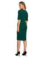 S313 Zavinovací šaty - zelené