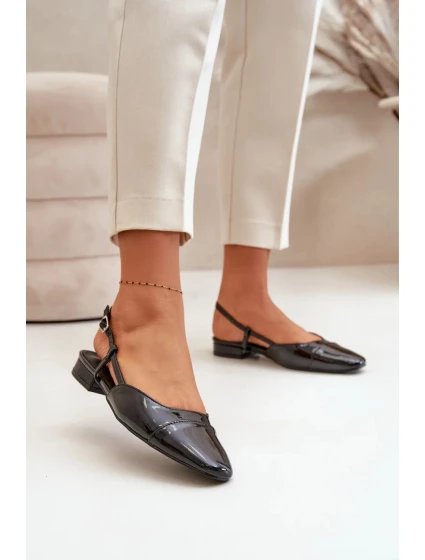 Balerínky YK-03 čierne - Krok vo veľkom štýle