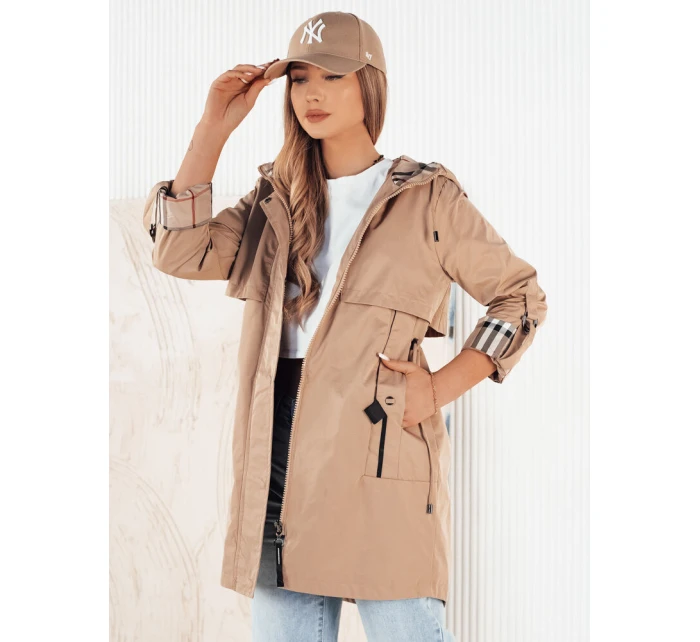 Dámská přechodná bunda béžová Dstreet model 21974324 - FashionStreet