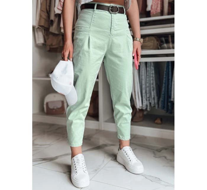 Dámské mint chinos kalhoty Dstreet model 21986281 - FashionStreet Dámské mint chinos kalhoty Dstreet model 21986281 - FashionStreet