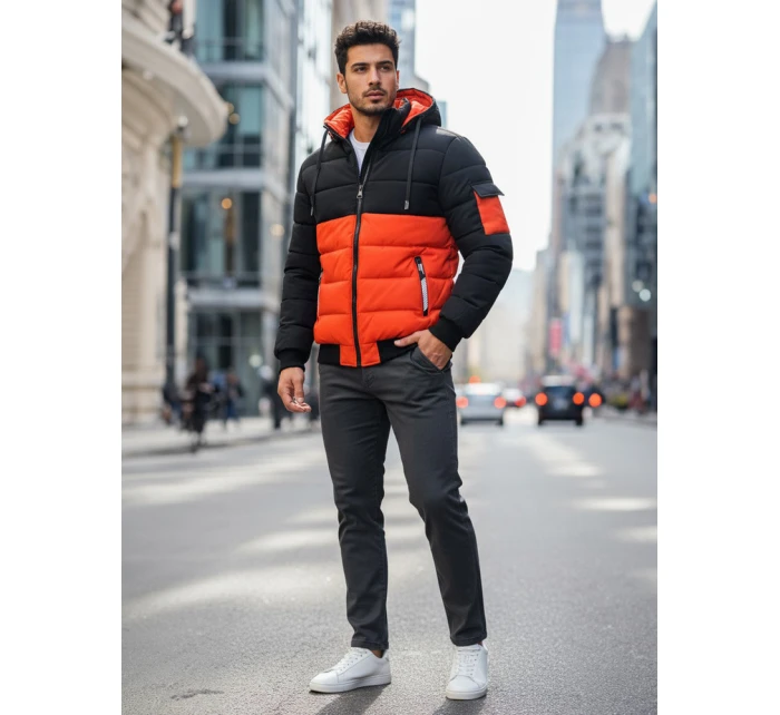 Pánská zimní bunda s kapucí Dstreet model 21993635 - FashionStreet