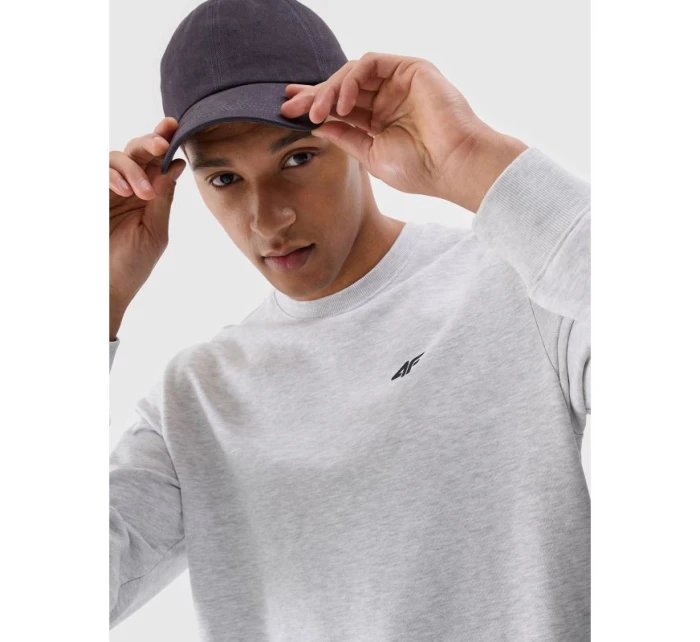 Pánská mikina bez kapuce model 21432799 - 4F Pánská mikina bez kapuce model 21432799 - 4F