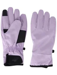 4F U125 rukavice svetlo fialové 4FWMM00AGLOU125 52S