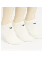 Emporio Armani Calza ponožky bavlnené biele pohodlné 3-pack Emporio Armani Calza ponožky bavlnené biele pohodlné 3-pack