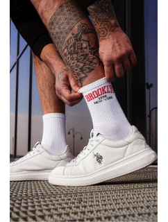 Pánské ponožky model 21780668 bílé - Milena