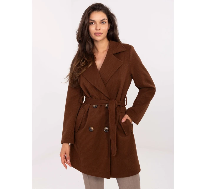 Płaszcz IT PL model 21302315 brązowy - FPrice