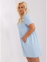 Sukienka RV SK model 18841489 jasny niebieski - FPrice Sukienka RV SK model 18841489 jasny niebieski - FPrice