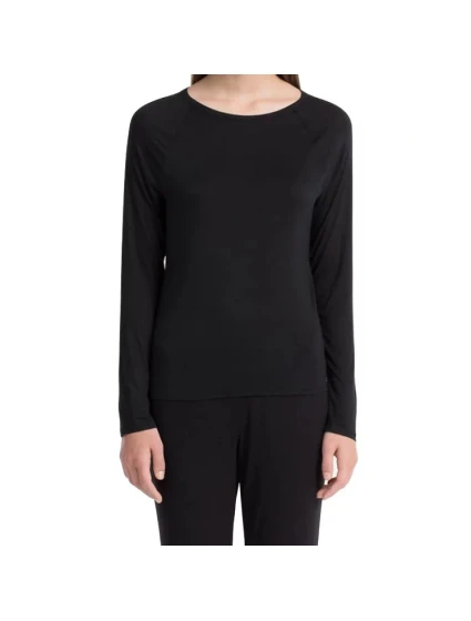 Dámske tričko s dlhým rukávom QS5493E - Calvin Klein