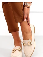 Dámske topánky / mokasíny MM-848 svetlo béžová - Lovery