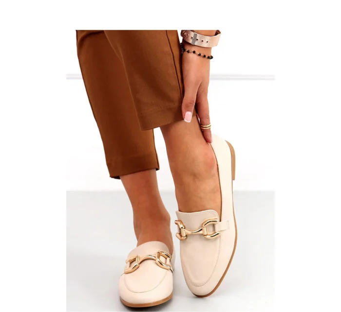Dámské boty / mokasíny světle béžová model 18405284 - Inello