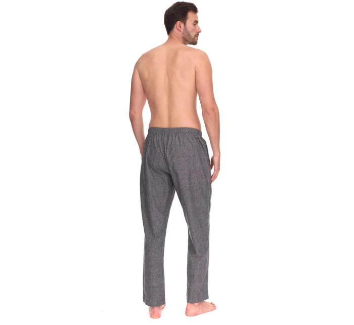 Pánske pyžamové nohavice 2535 Zeus sivé - L&L