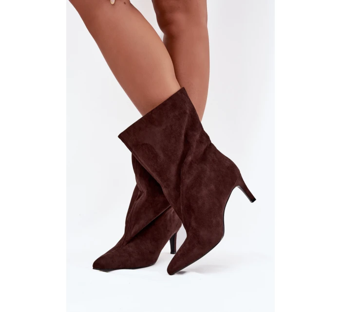 Topánky na podpätku model 222511 Step in style