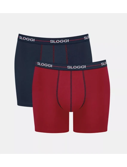 Pánske boxerky Start Short C2P box - červené M008 - SLOGGI