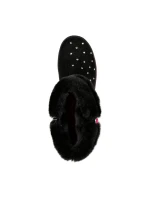 Topánky Skechers GLITZY GLAM COZY CUDDLERS JR 314851L-BLK