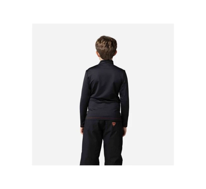 ROSSIGNOL Boy Hero 1/2 Zip Warm Stretch Hoodie Black