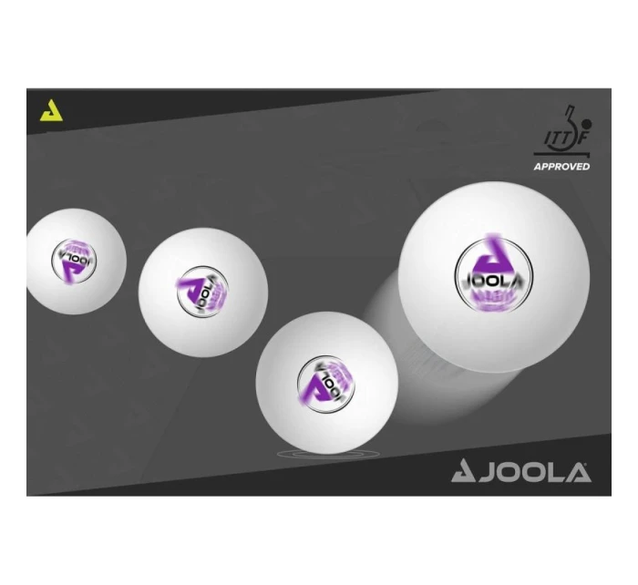 JOOLA MAGIC ABS 72 KS LOPTIČIEK NA STOLNÝ TENIS BIELY