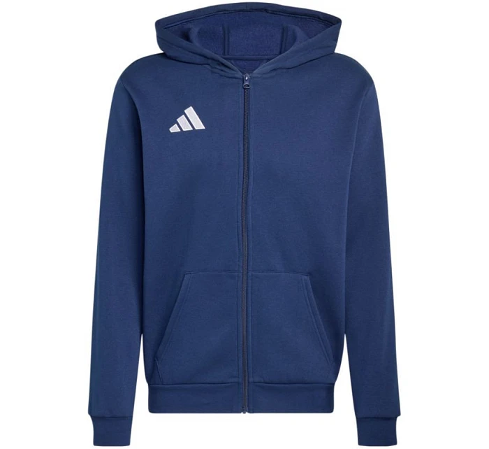 Detská mikina adidas Entrada 26 Full Zip Hoody navy blue KH1784