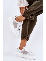 Dámské klasické sportovní boty model 21611259 Bíle - Goe