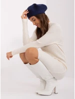 Czapka AT CZ model 18969967 granatowy - FPrice Czapka AT CZ model 18969967 granatowy - FPrice