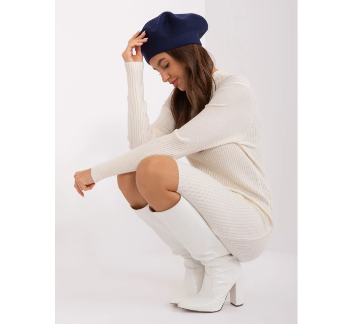 Czapka AT CZ model 18969967 granatowy - FPrice Czapka AT CZ model 18969967 granatowy - FPrice