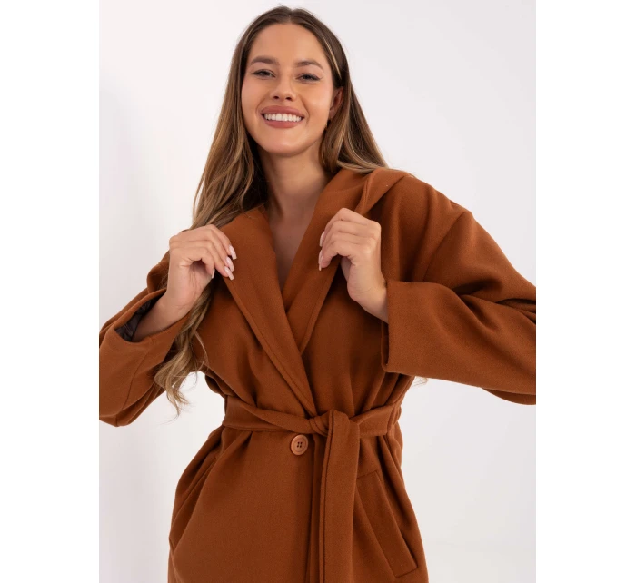 Kabát IT CZ A9587.00 svetlohnedý