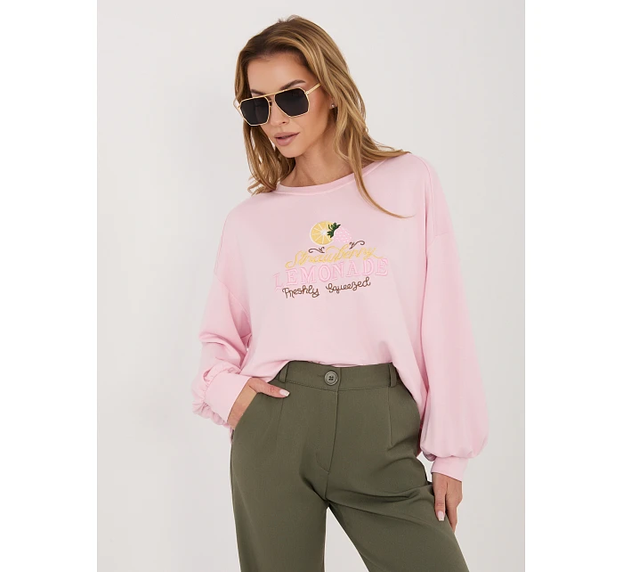 RV BL mikina A1218.11P svetlo ružová RV BL mikina A1218.11P svetlo ružová