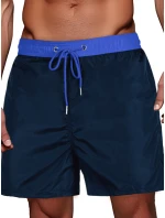 Pánske tmavomodré plavecké šortky FashionStreet SX2524