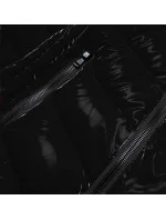 BŁYSZCZĄCA KURTKA DAMSKA Z CZARNA model 21243085 - SPEED.A BŁYSZCZĄCA KURTKA DAMSKA Z CZARNA model 21243085 - SPEED.A