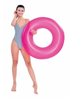MOZAIKOVÝ PLAVECKÝ KRUH 90CM 37605 - RUŽOVÝ