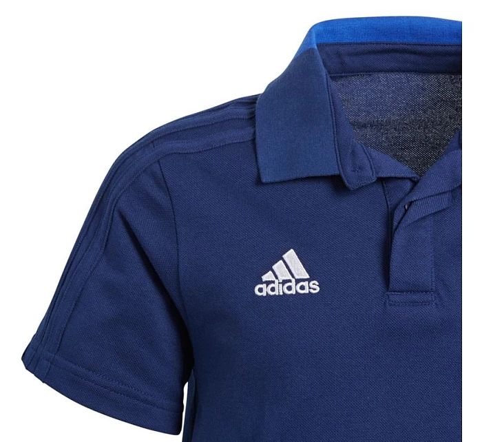 Detské bavlnené polo tričko Condivo 18 Jr CF4368 - Adidas
