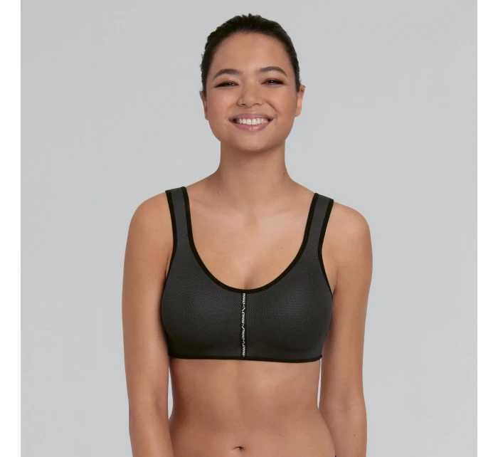 PanAlp air športová podprsenka moldovaná 5560 anthrazit/schwarz - Active