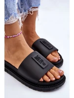 Damskie Klapki Big Star LL274429 Czarne