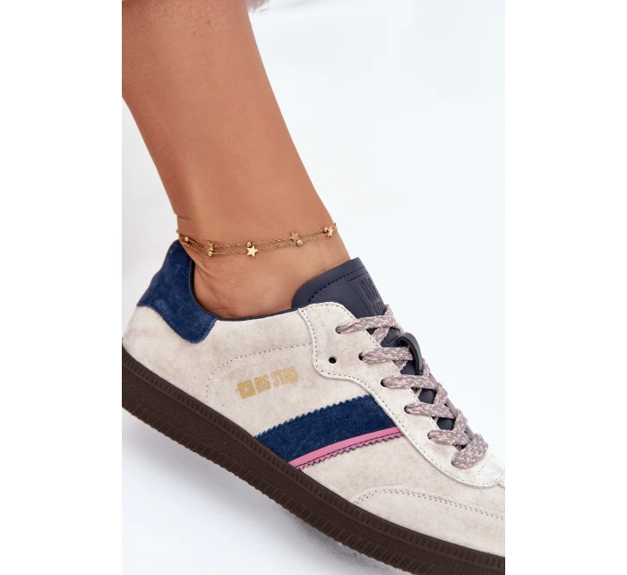 Dámské Nízké Sněhule Z Semiše Big Star model 21705751 HIPOLY SYSTEM Šedé - Big Star Shoes