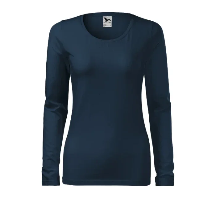 Slim triko dámské námořní modrá