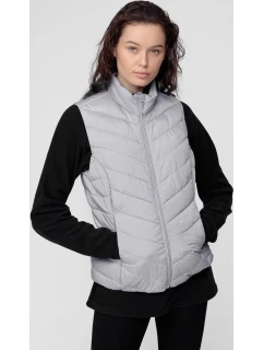 Dámska vesta H4L21-KUDP001 šedá - 4F