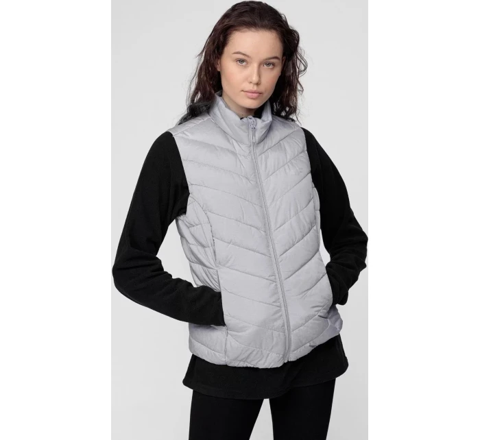 Dámska vesta H4L21-KUDP001 šedá - 4F