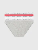 Dámske nohavičky 3Pack 000QD5207E NP4 Multicolour - Calvin Klein