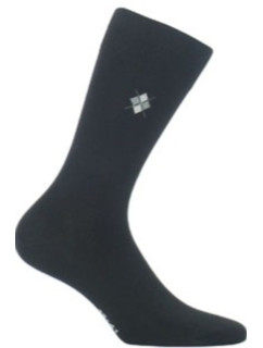Pánske vzorované ponožky W94.J01 černá 45-47
