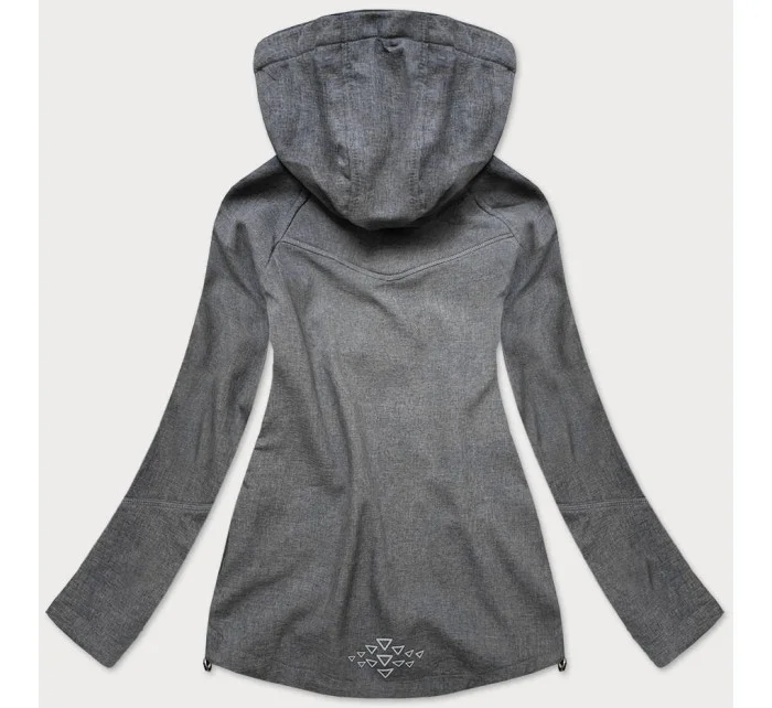 Šedá dámská sportovní bunda model 16149886 - HV-EXP79 Šedá dámská sportovní bunda model 16149886 - HV-EXP79
