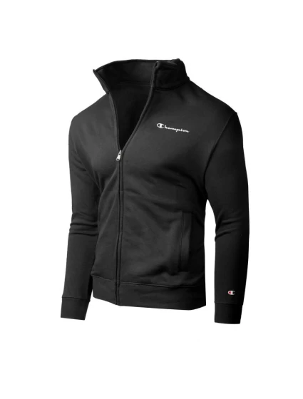 Pánska čierna mikina Champion so stojačikom (218290 KK001)