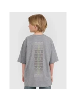 Chlapecké tričko oversize s potiskem model 21736472 - 4F Chlapecké tričko oversize s potiskem model 21736472 - 4F