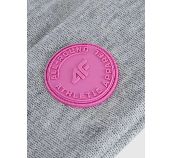 Dívčí zimní čepice model 21870623 - 4F Dívčí zimní čepice model 21870623 - 4F