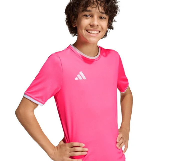 Detské tričko adidas Entrada 26 Jersey pink KE9846