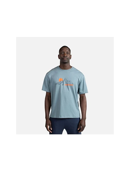 Pánske tričko ROSSIGNOL Waterfall Tee, modré Pánske tričko ROSSIGNOL Waterfall Tee, modré